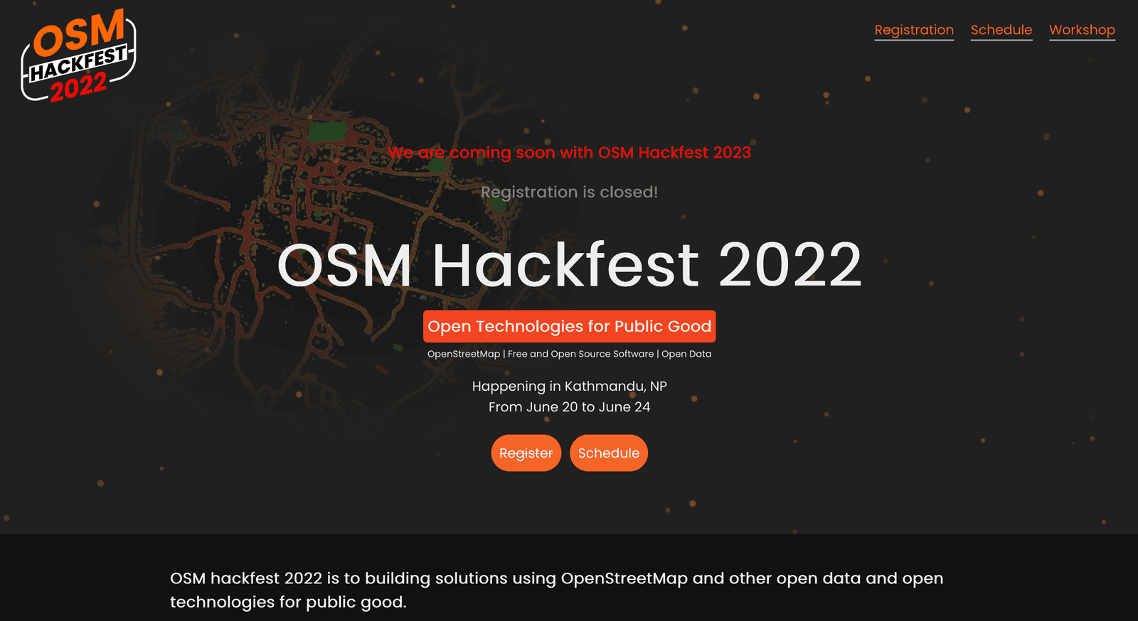 OSM Hackfest 2022